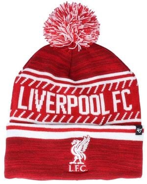 BoohooMAN Liverpool Fc 47 Pom Pom Beanie - Red