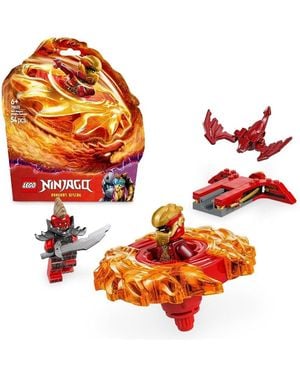 BoohooMAN Lego Kai's Dragon Spinjitzu Spinner - Orange