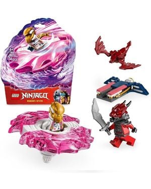BoohooMAN Lego Ninjago Sora's Dragon Spinjitzu Spinner - Pink