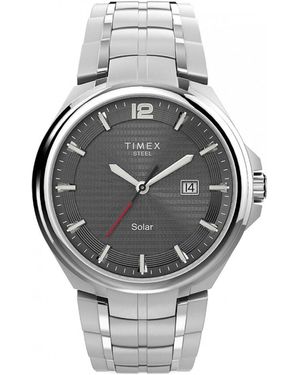 BoohooMAN Timex Tw2v39600 Classic 44mm Quartz Watch - Grey