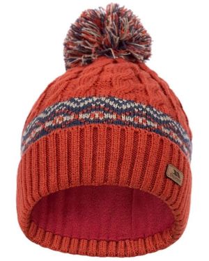 BoohooMAN Trespass Andrews Hat - Red