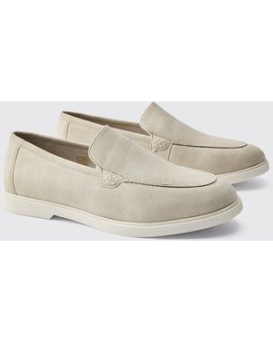 BoohooMAN Loafers - Grau