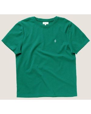 BoohooMAN Panos Emporio Panos Emporio Element Tee Raw Cotton - Green