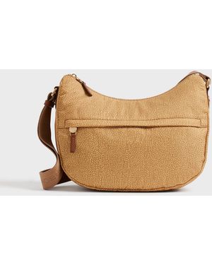 Borbonese B-Club Luna Bag Middle - Neutro