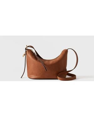 Borbonese Prive Tracolla Small - Marrone
