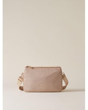 Borbonese Luna Bag Small - Neutro