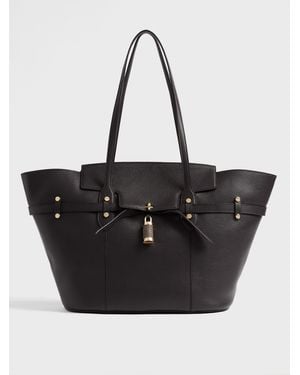 Borbonese Premiere Borsa Shopping Large - Nero