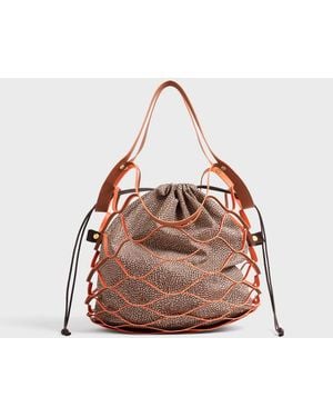 Borbonese Quid X Borsa A Mano - Rosa