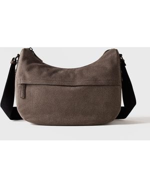 Borbonese Trotter Luna Bag Large - Marrone