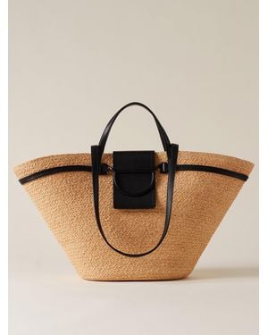 Borbonese Shopping Bag - Neutro