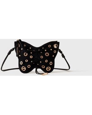 Borbonese Borboleta Mini Bag - Bianco