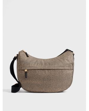 Borbonese B-Club Luna Bag Medium - Grigio