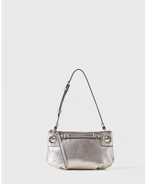 Borbonese London Borsa Mini - Bianco