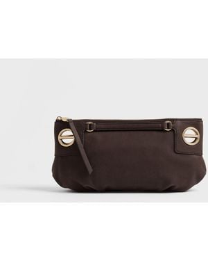 Borbonese London Tracolla Small - Bianco