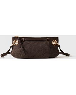 Borbonese London Tracolla Small - Bianco