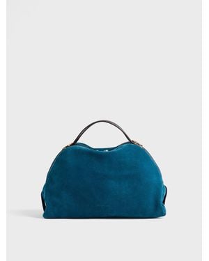 Borbonese Bauletto Medium - Blu
