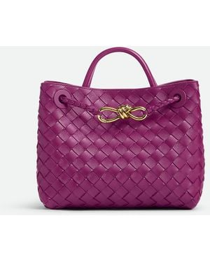 Bottega Veneta スモール アンディアーモ - パープル