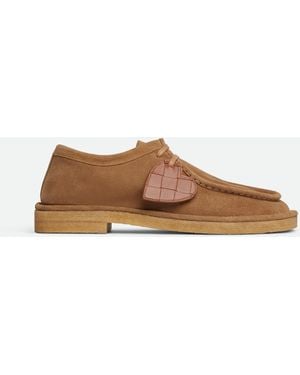 Bottega Veneta Daddy Lace-Up Shoe - Brown