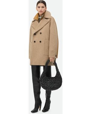 Bottega Veneta ウール コート - ナチュラル