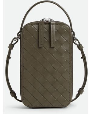 Bottega Veneta ゲッタウェイ フォンポーチ - グリーン