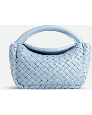 Bottega Veneta スモール コブル トップハンドル - ブルー