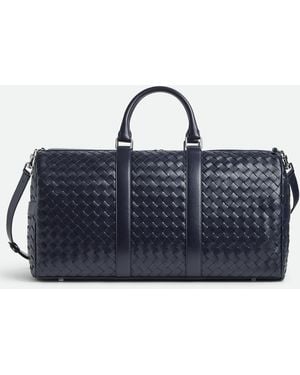 Bottega Veneta Intrecciato Cabin Duffle - Blue
