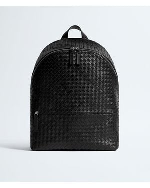 Bottega Veneta Intrecciato 1975 Backpack - Black