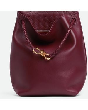 Bottega Veneta アンディアーモ バケット - レッド
