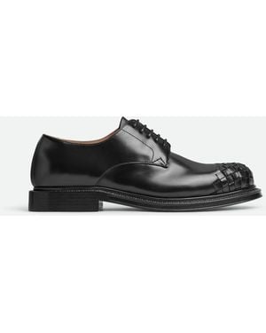 Bottega Veneta James Lace-Up Shoe - Black