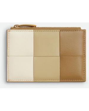 Bottega Veneta カセット ファスナーカードケース - ナチュラル