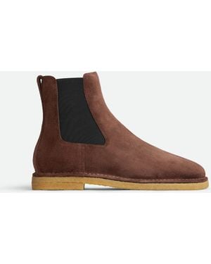 Bottega Veneta ダディ チェルシーアンクルブーツ - ブラウン