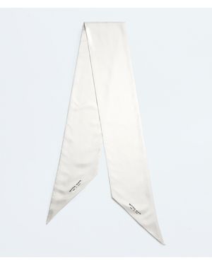 Bottega Veneta Big Twill Scarf - White