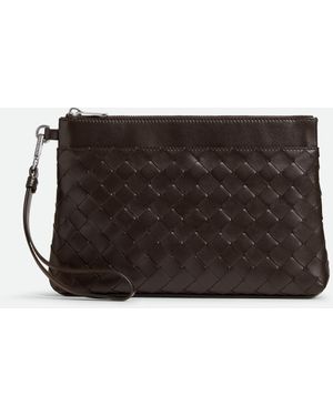 メンズ Bottega Veneta イントレチャート ダイアゴナル フラット