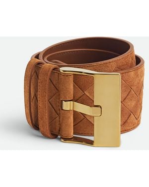 Bottega Veneta ウォッチ ラージ ベルト - ブラウン