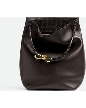 Bottega Veneta アンディアーモ バケット - ブラック