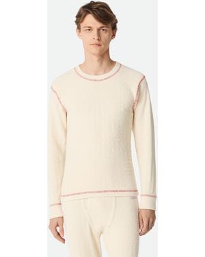 Bottega Veneta コットン ワッフル セーター - ナチュラル