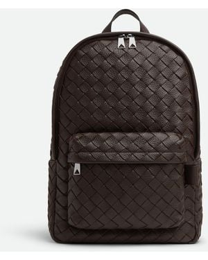 Bottega Veneta イントレチャート バックパック - ブラック