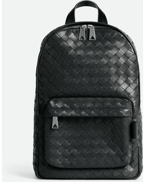Bottega Veneta スモール イントレチャート バックパック - ブラック