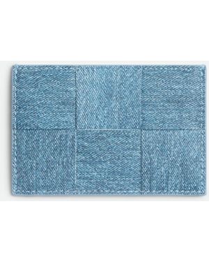 Bottega Veneta カセット クレジットカードケース - ブルー
