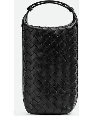 Bottega Veneta イントレチャート バーティカル ウォレス - ブラック