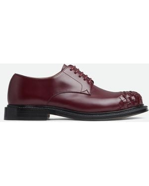 Bottega Veneta James Lace-Up Shoe - Purple