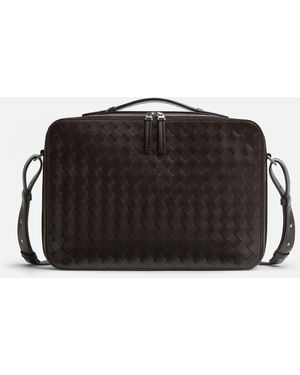 Bottega Veneta ゲッタウェイ スリム ブリーフケース - ブラック