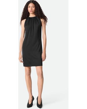 Bottega Veneta Viscose Satin Dress - Black
