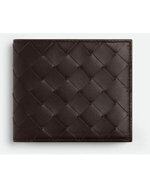 Bottega Veneta イントレチャート コインパース付き二つ折りウォレット - ホワイト