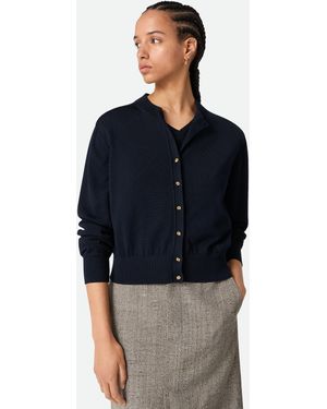 Bottega Veneta Cotton And Viscose Twinset - Blue