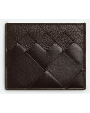 Bottega Veneta イントレチャート クレジットカードケース - ホワイト