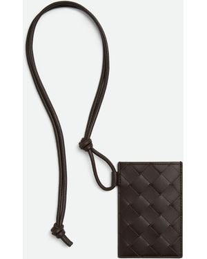 Bottega Veneta イントレチャート バッジホルダー - ホワイト
