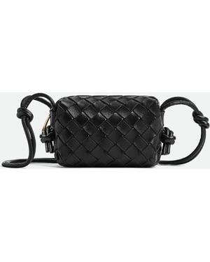 Bottega Veneta キャンディー ループ カメラバッグ - ブラック