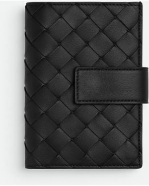 Bottega Veneta タグ パスポートケース - ブラック