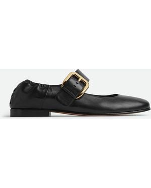 Bottega Veneta アステア メリージェーン バレリーナ - ホワイト